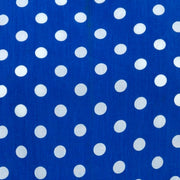 Empire Line Tea Dress - Blue Polka Dot