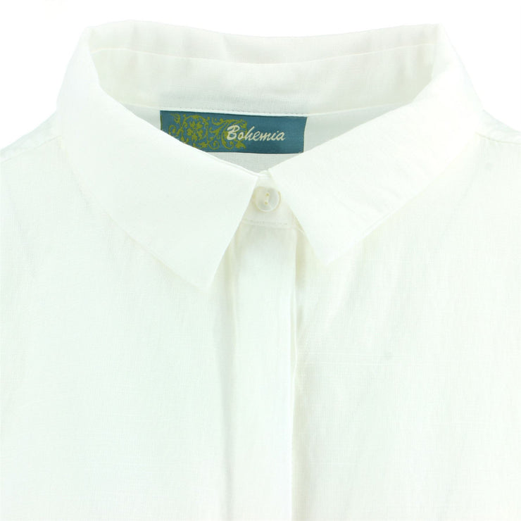 Woven Blouse Shirt - White