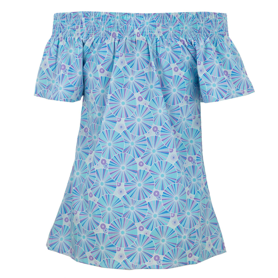 Shirred Super Top - Umbrellas