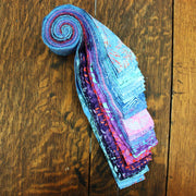 Jelly Roll - 40 Strips of 2.5" x 37" Cotton Batik