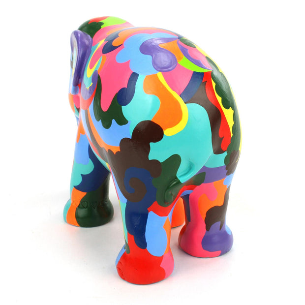 Limited Edition Replica Elephant - Yin Yang