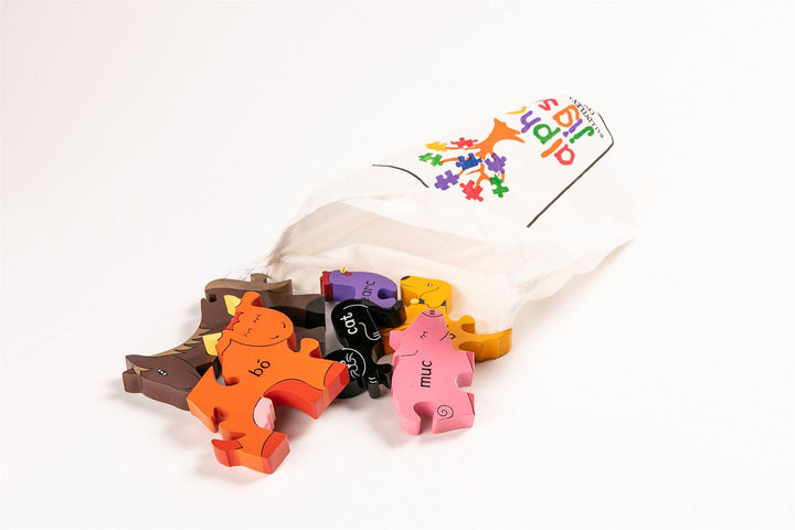 Handmade Wooden Jigsaw Puzzle - Gaelic Farm