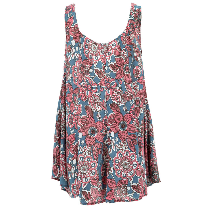 Floaty Dolly Dress - Blush Retro Flower