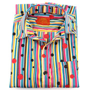 Tailored Fit Short Sleeve Shirt - Stripes & Spots