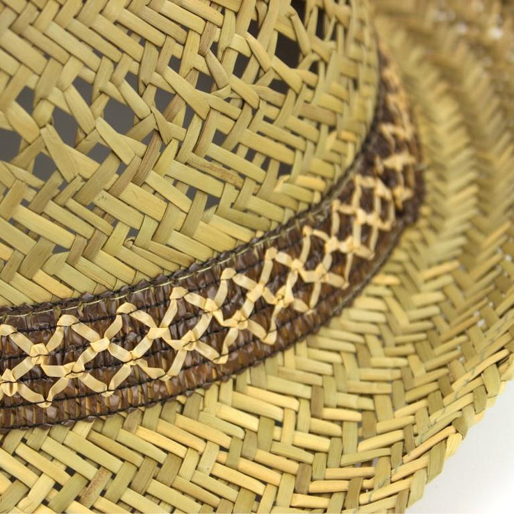 Straw Trilby Hat