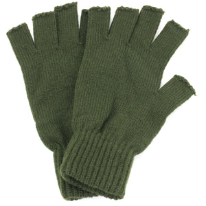 Gants sans doigts pour hommes - olive