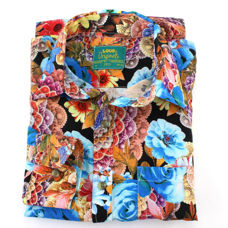 Tailored Fit Long Sleeve Shirt - Psychedelic Floral
