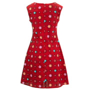 Nifty Shifty Dress - Red Explosion