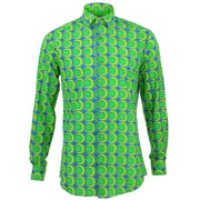 Tailored Fit Long Sleeve Shirt - Green Eggs