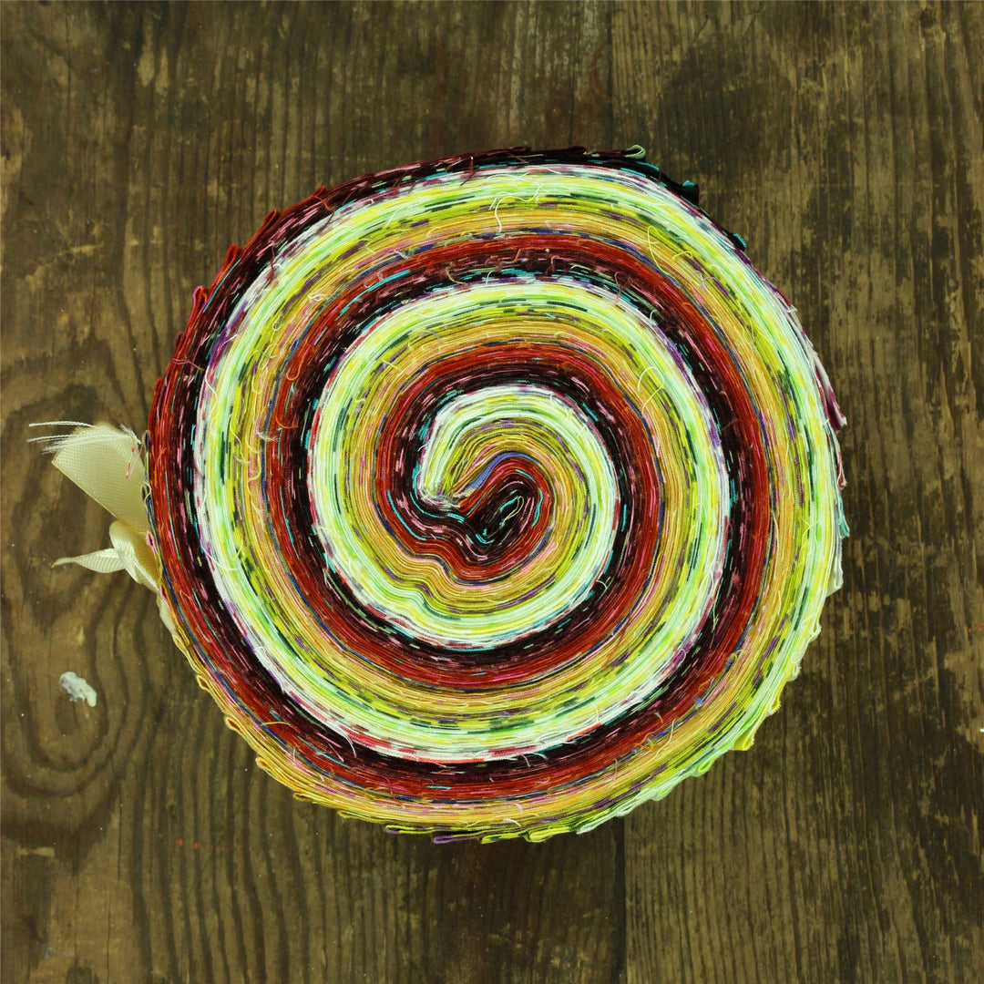 Jelly Roll - 40 Strips of 2.5" x 37" Cotton Batik