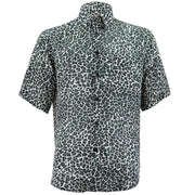Regular Fit Short Sleeve Shirt - Leopard