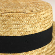 Straw Boater Hat