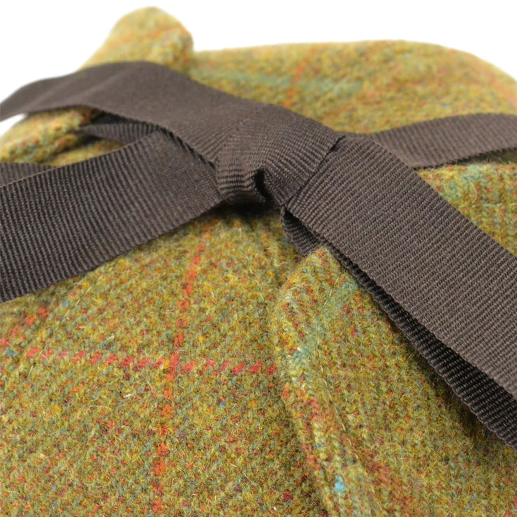 DuPont Teflon coated tweed deerstalker hat - Dark green