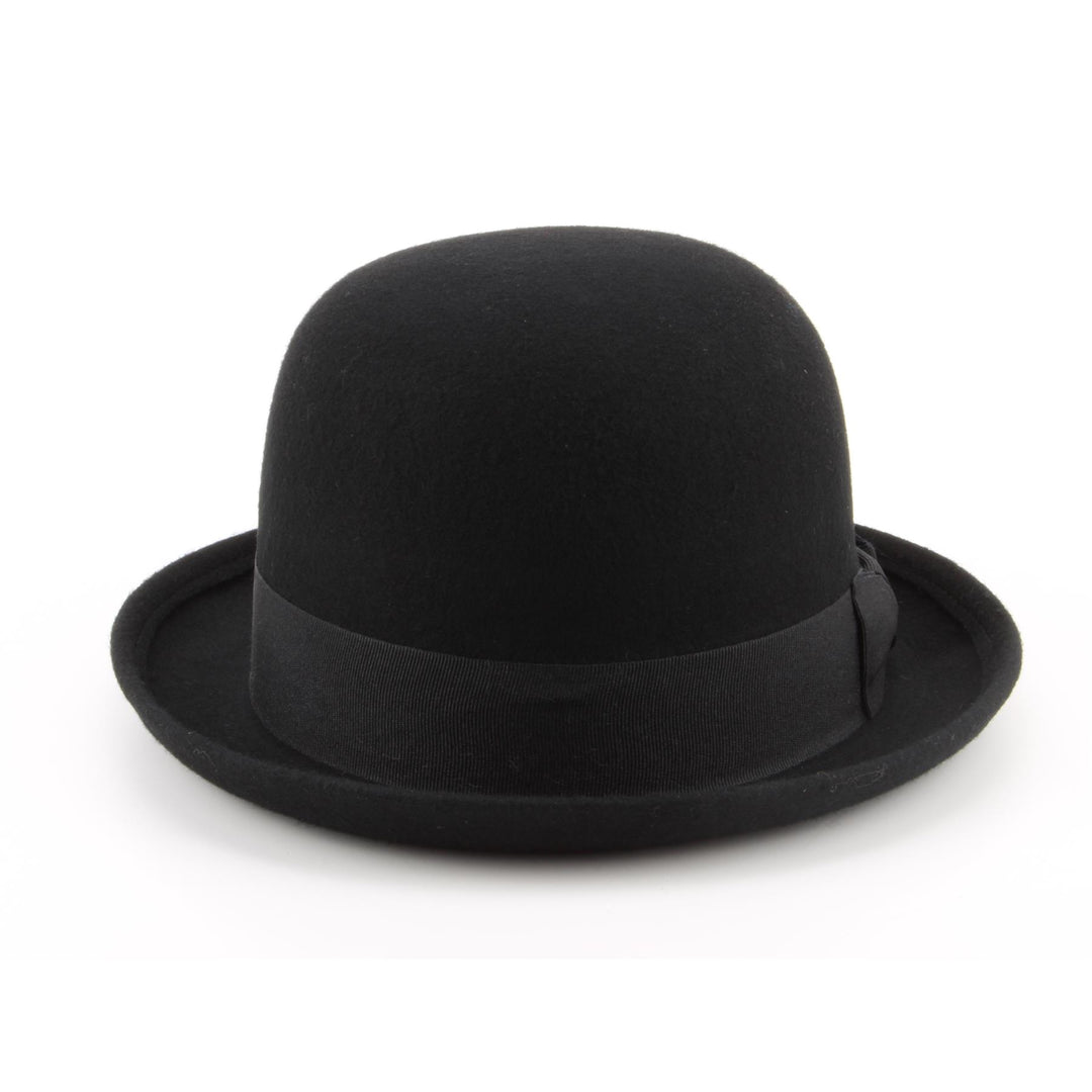 Wool felt bowler Derby hat - Black
