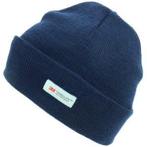 3M Beanie-Mütze mit Fleecefutter – Marineblau