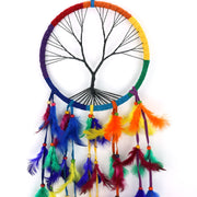 Dreamcatcher - Tree of Life 22cm Rainbow