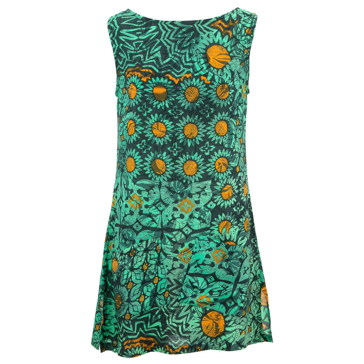The Pocket Dress - Sunflower Glow Green