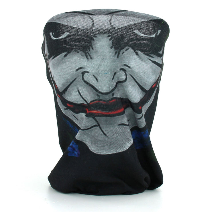 Printed Snood Face Mask - Joker