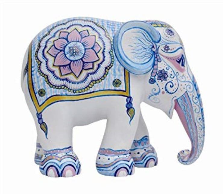 Limited Edition Replica Elephant - Indian Blues (10cm)