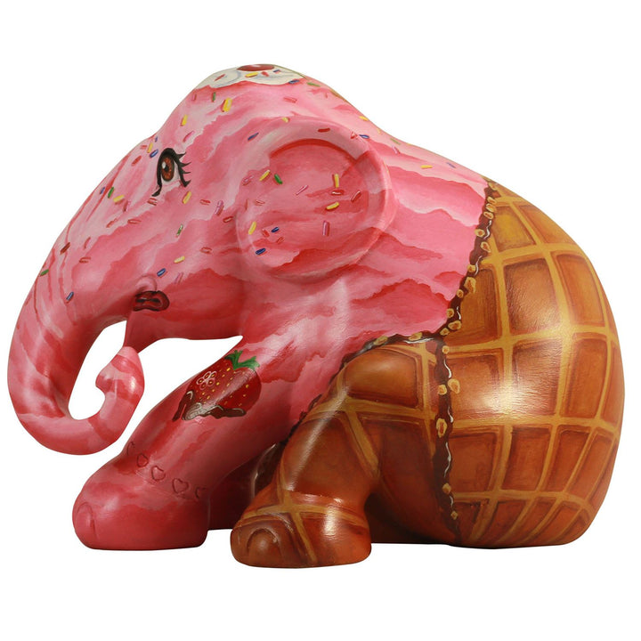 Limited Edition Replica Elephant - Ice Creamy