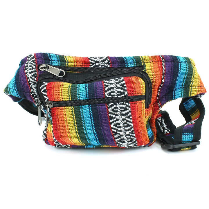 Canvas Bumbag - Rainbow