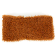 Bowknot Faux Fur Headband - Brown