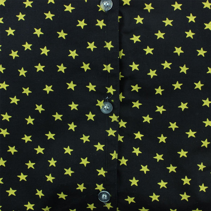 Tailored Fit Long Sleeve Shirt - Ditzy Yellow Stars