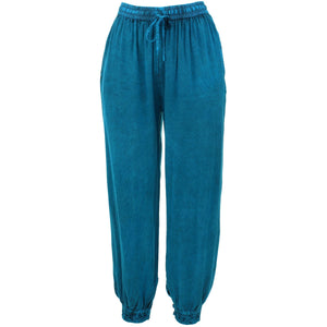 Pantalon sarouel - turquoise