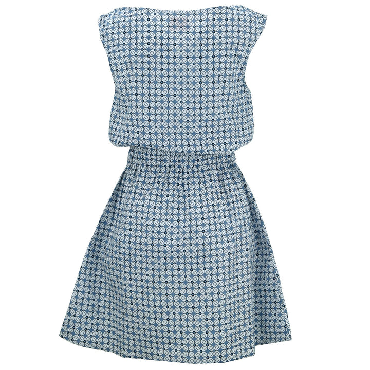 Stretch Waister Dress - Perennial Blue