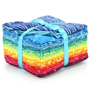 Fat Quarter - 20 Pieces of 19" x 20" Cotton Batik