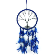 Dreamcatcher - Tree of Life 22cm Blue