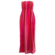 Long Sundress - Striped Vibrant