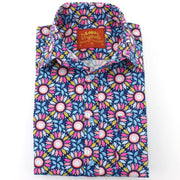 Slim Fit Short Sleeve Shirt - Floral Kaleidoscope