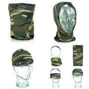 Printed Snood Face Mask - Camo 2