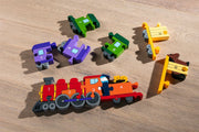 Handmade Wooden Jigsaw Puzzle - Number Train