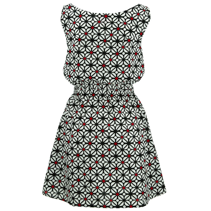 Stretch Waister Dress - Square Bud