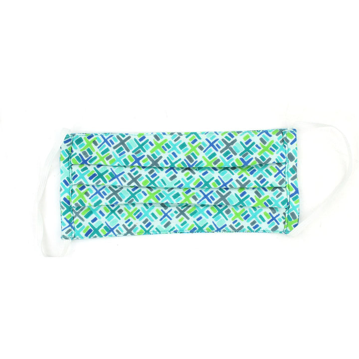 100% Cotton Handmade Pleated Face-Mask