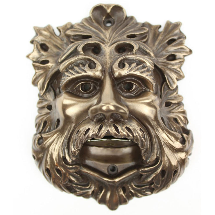 Wall Mounted Character Bottle Opener - Green Man (Bronze)