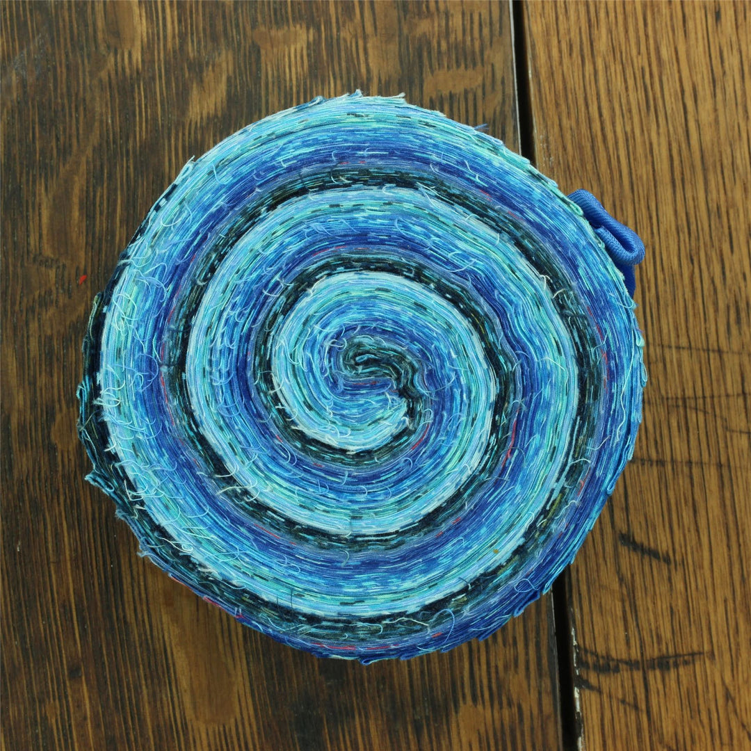 Jelly Roll - 40 Strips of 2.5" x 37" Cotton Batik