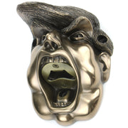 Wall Mounted Character Bottle Opener - The Donald Trump (Bronze)